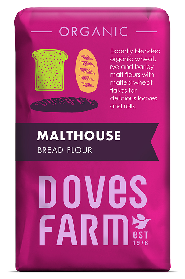 Doves Farm Malthouse Bread Flour - 1kg