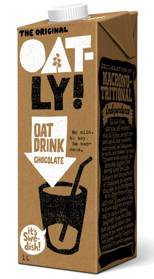 Oatly Chocolate Milk Alternative 1l