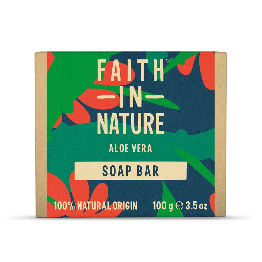 Faith in Nature Soap - Aloe Vera - 100g