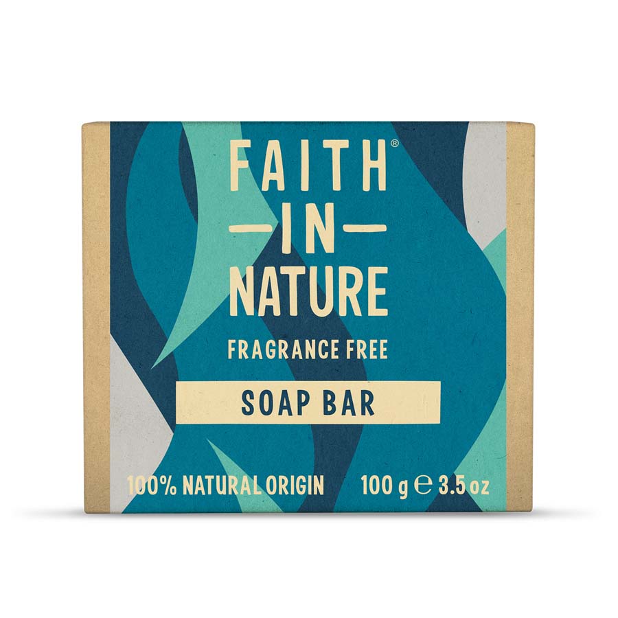 Faith in Nature Fragrance Free Soap - 100g