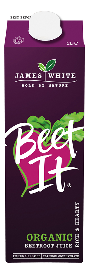 James White Beet It Organic Beetroot Juice - 1L