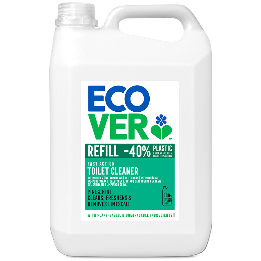 Image of Ecover Toilet Cleaner Refill - Pine & Mint - 5L
