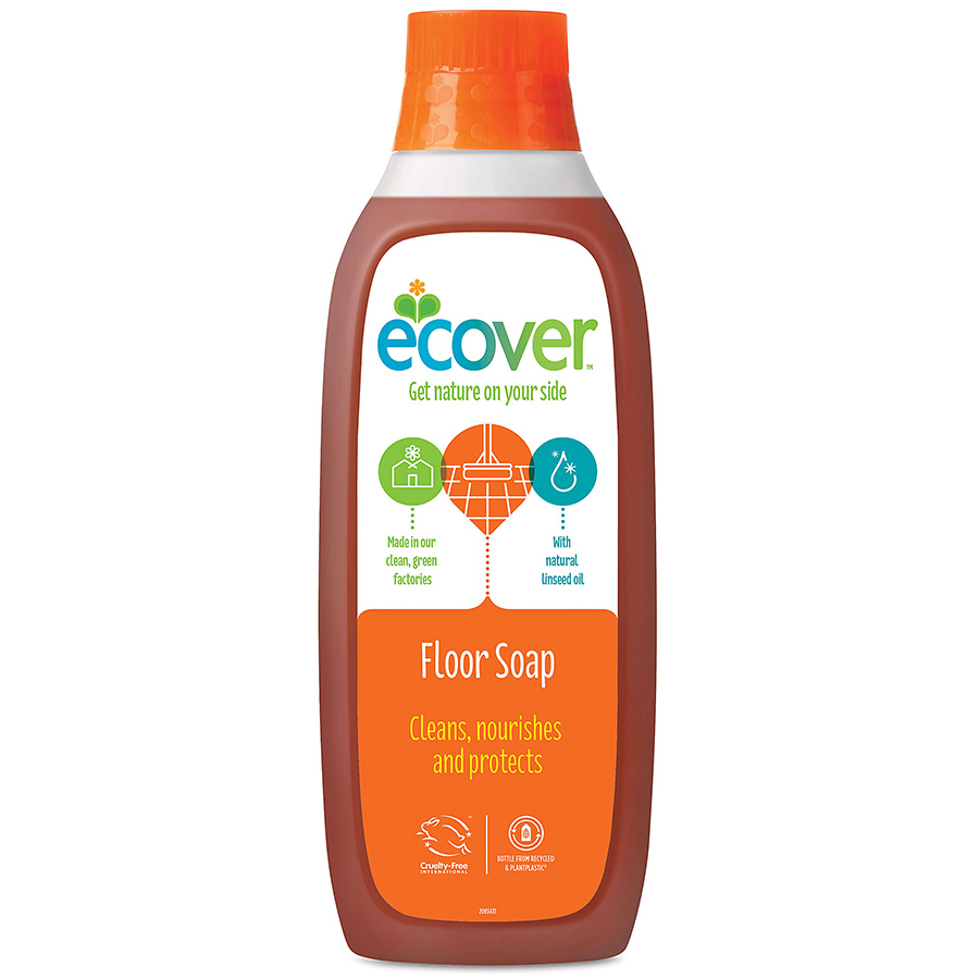 Ecover Floor Soap - Orange & Lemon - 1L