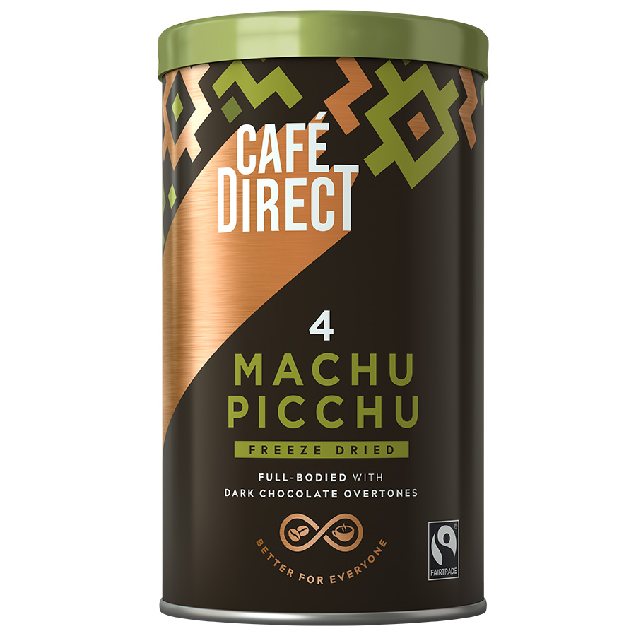 Cafedirect Fairtrade Machu Picchu Freeze Dried Instant Coffee - 100g