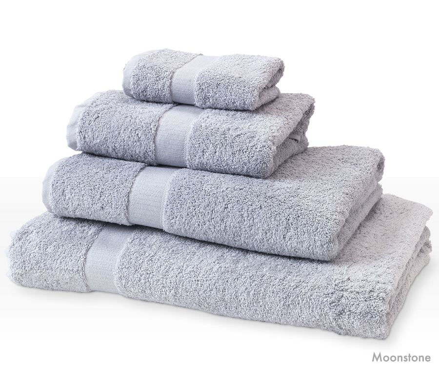Natural Collection Organic Cotton Hand Towel - Moonstone
