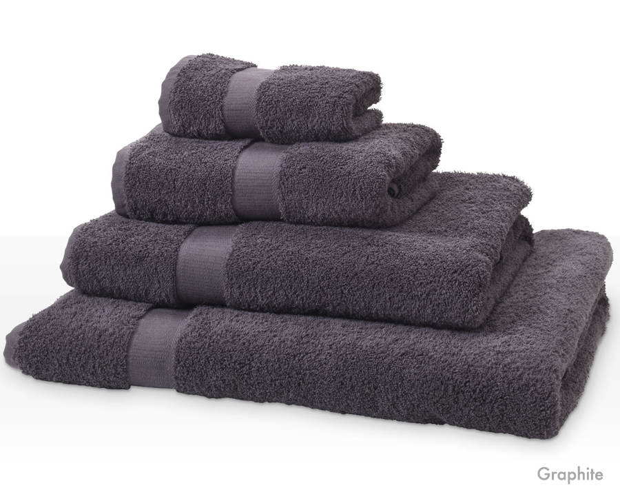Natural Collection Organic Cotton Hand Towel - Graphite