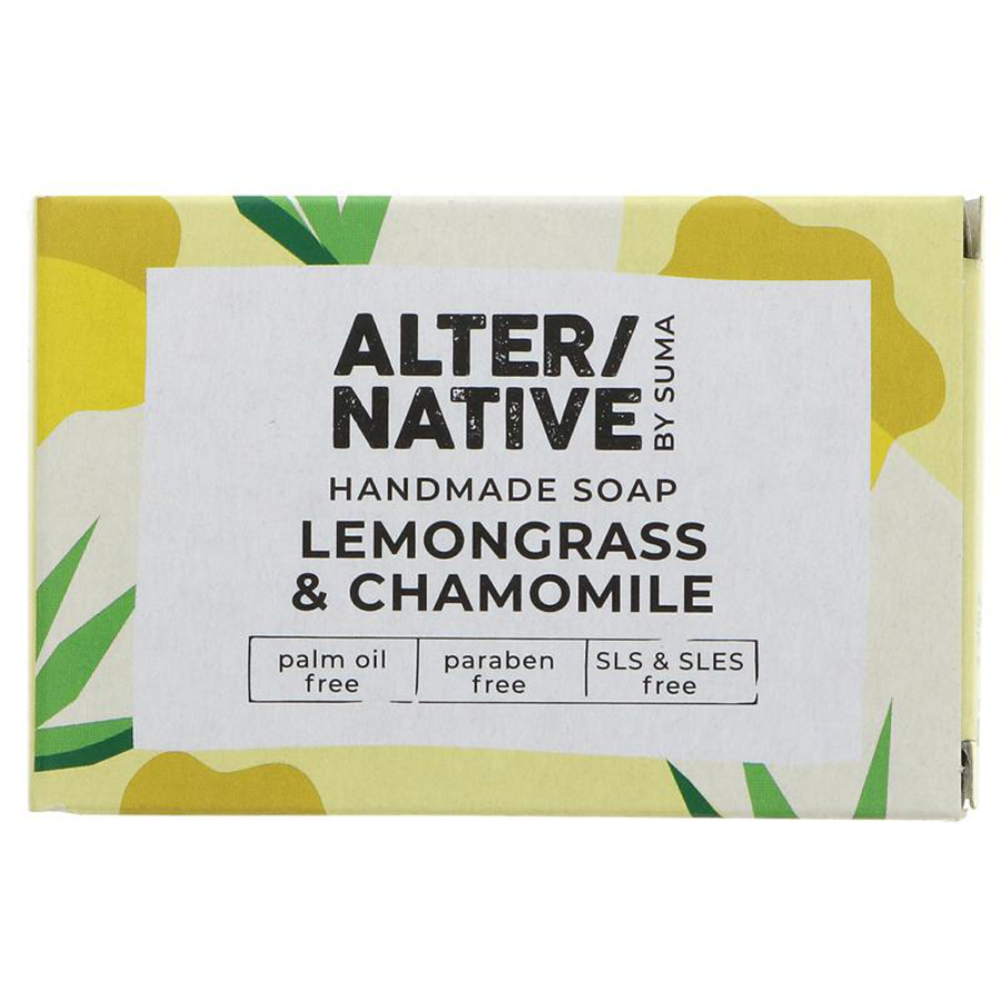 Alternative by Suma Handmade Soap - Lemongrass & Chamomile - 95g