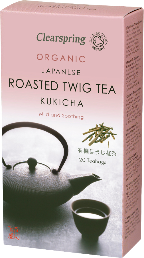 Clearspring Kukicha Japanese Roasted Twig Tea - 20 Bags