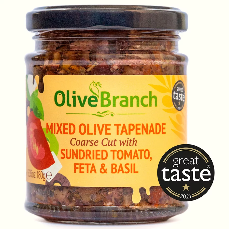 thumbnail image 2 of Easy Greek Olive Tapenade - Hungry Happens 2 of 9