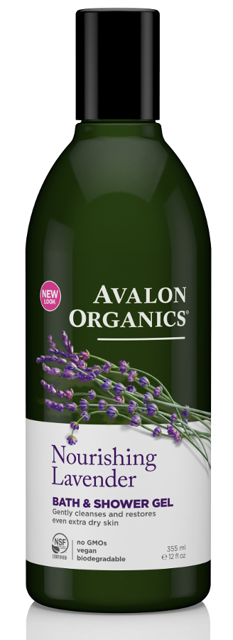 Avalon Organics Bath & Shower Gel - Lavender - 355ml