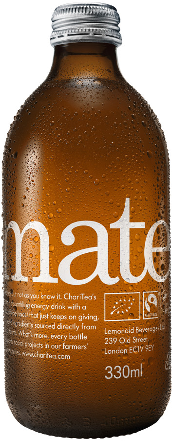 ChariTea Sparkling Iced Mate Tea - 330ml