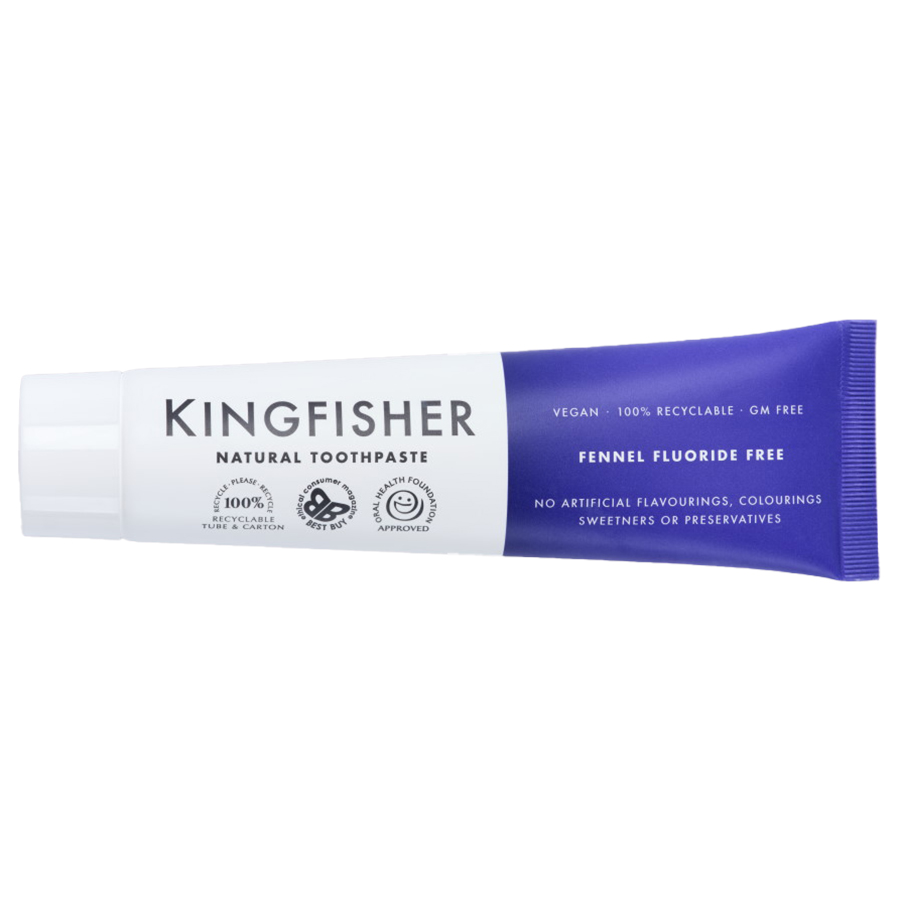 Kingfisher Fluoride Free Toothpaste -  Fennel - 100ml