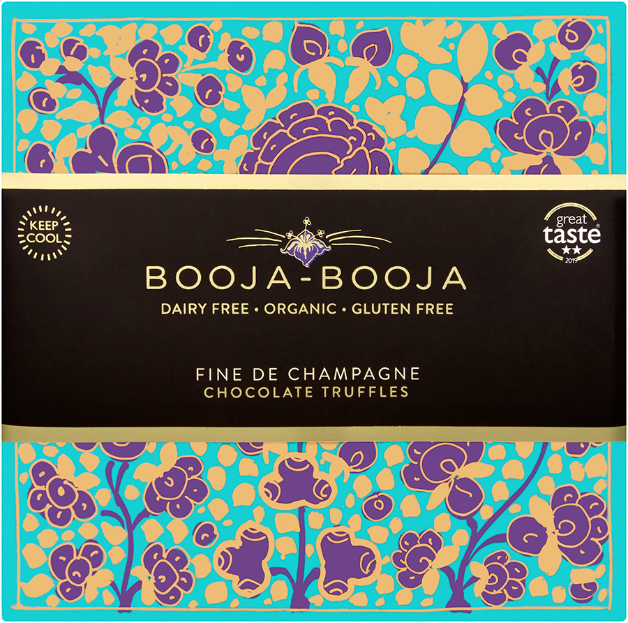 Booja Booja Fine De Champagne Chocolate Truffles - 185g