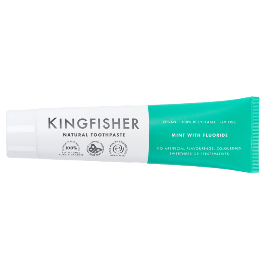 Kingfisher Toothpaste with Fluoride - Mint - 100ml