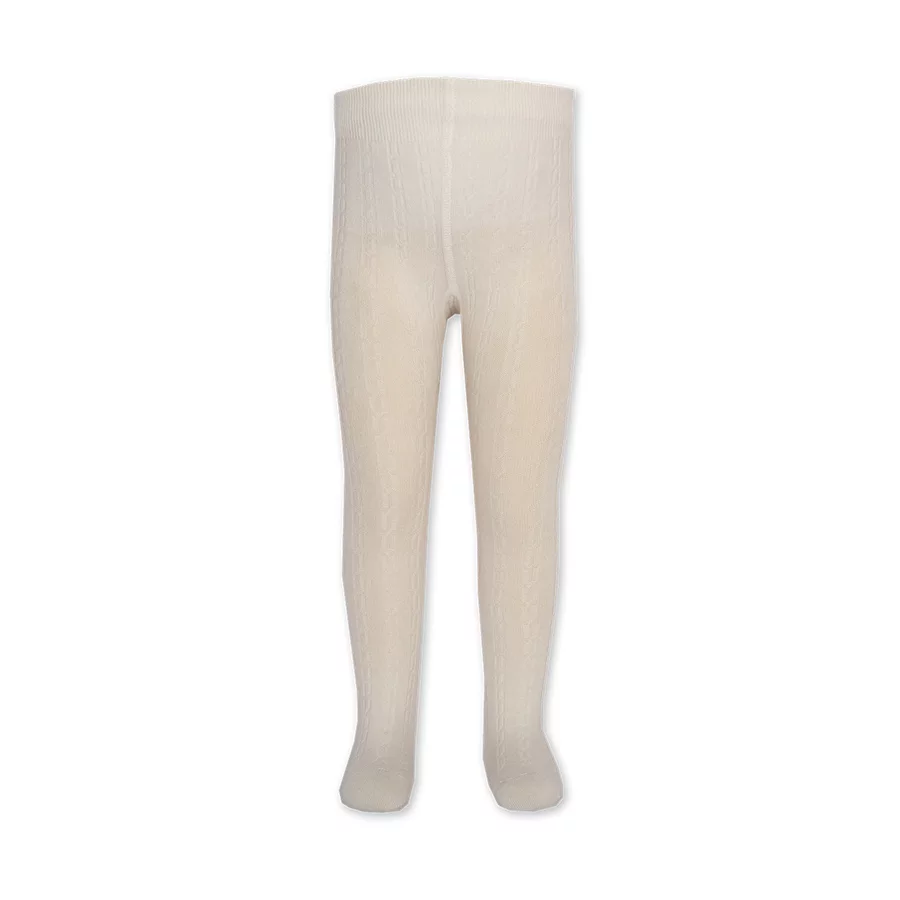 Kite Cable Tights Cream - Kite Clothing - Natural Collection