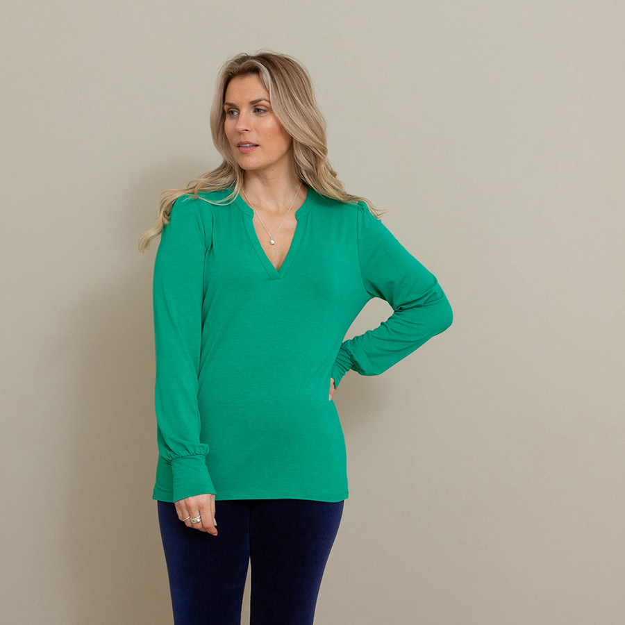 Kite Swyre Jersey Top Emerald