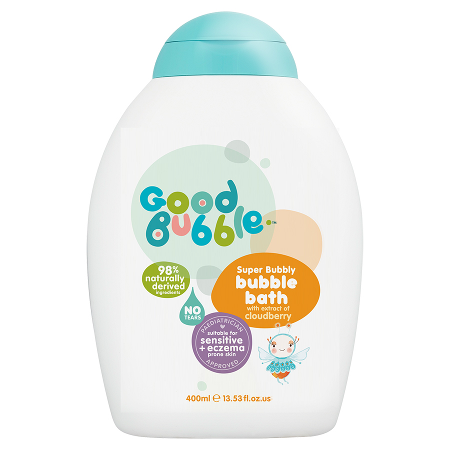 Good Bubble Super Bubbly Bubble Bath - Cloudberry - 400ml