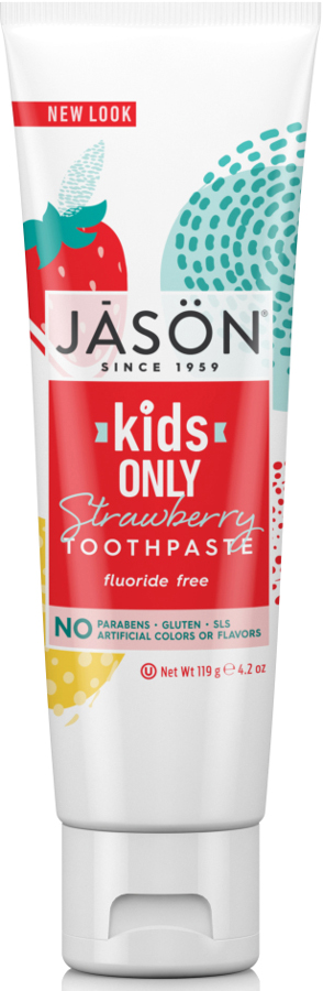 Jason Kids Fluoride Free Strawberry toothpaste - 119g