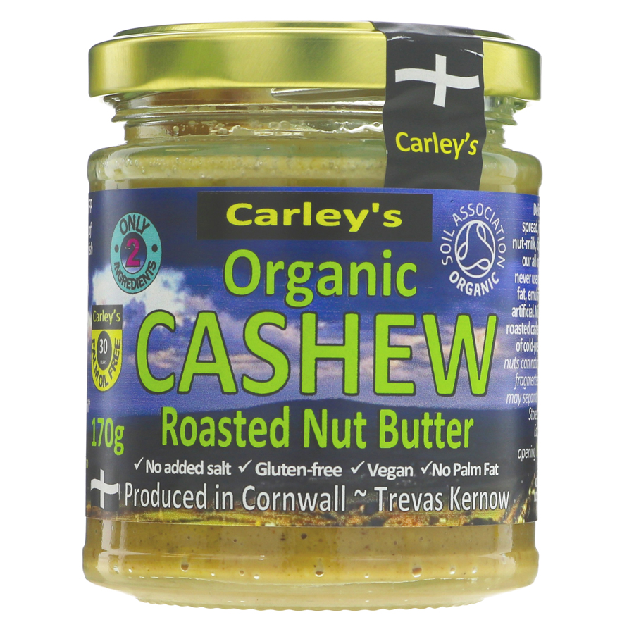 Carley's Organic Cashew Nut Butter - 170g