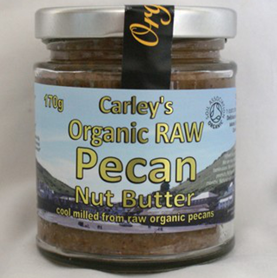 Carley's Organic Raw Pecan Butter - 170g - Carleys