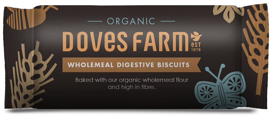 Doves Farm Organic Wholemeal Digestive Biscuits - 200g