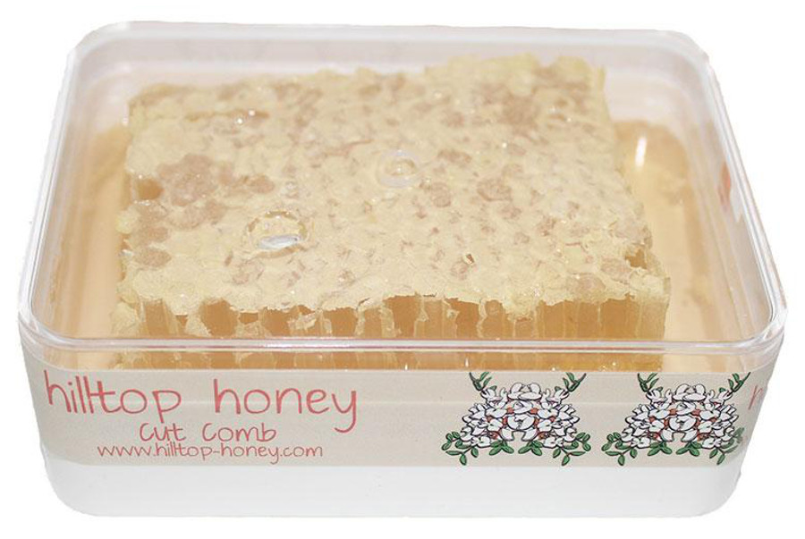 Hilltop Honey Cut Comb Acacia Raw 200g