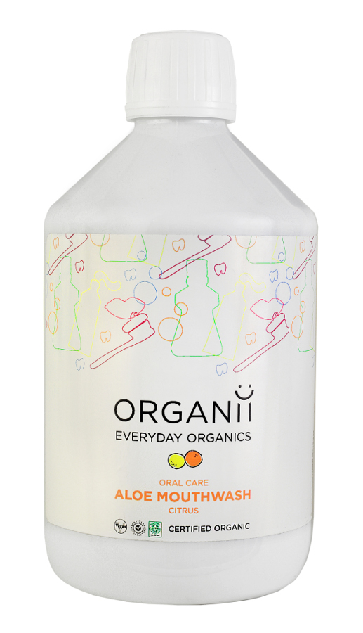 Organii Aloe Mouthwash - Citrus - 500ml