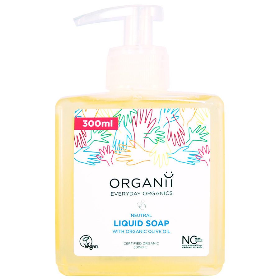Organii Organic Liquid Soap - Neutral - 300ml