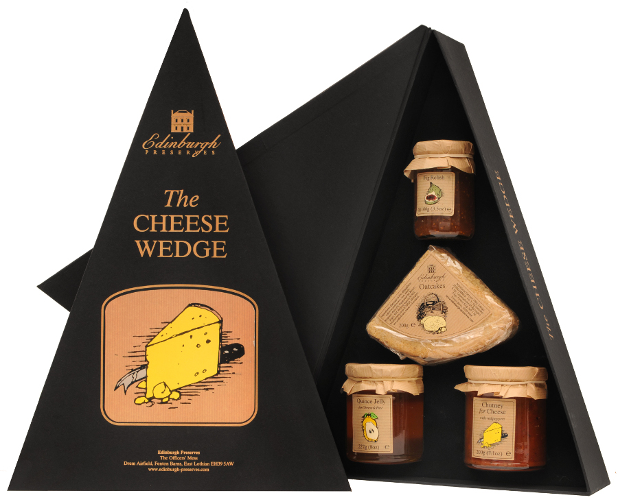 Edinburgh Preserves The Cheese Wedge Gift Set