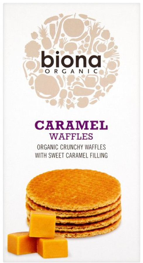 Biona Caramel Syrup Waffles - 175g