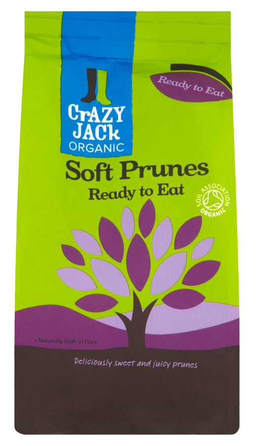 Crazy Jack's Organic Ready To Eat Prunes - 200g