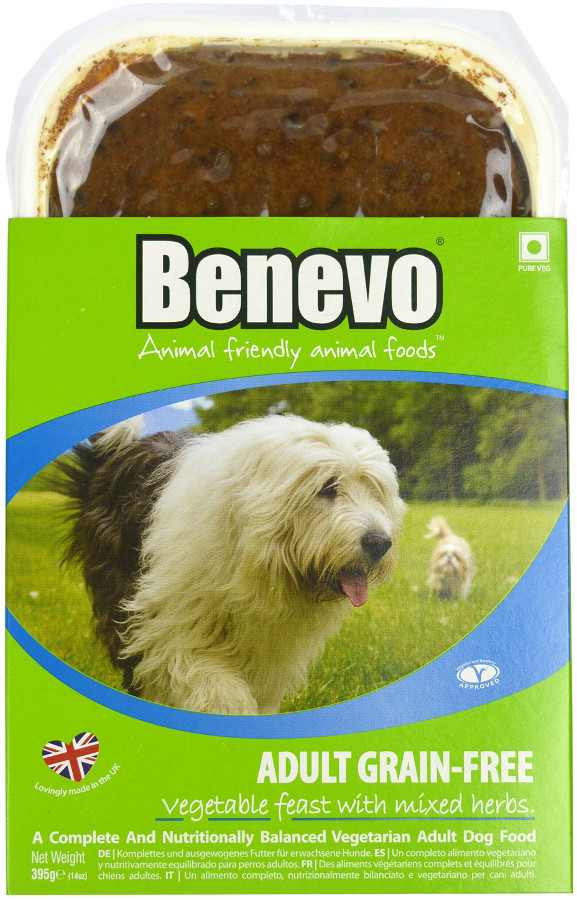 Image of Benevo Grain Free Vegetable Dog Food - 395g