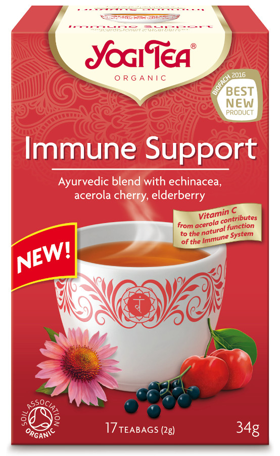 Yogi Ayurvedic Organic Immune Support Blend Tea -  17 bags