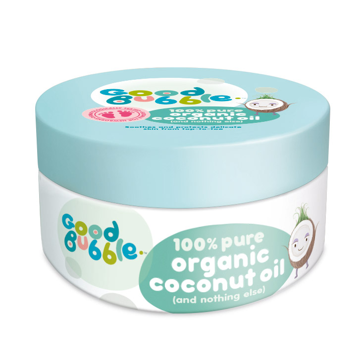 Good Bubble Organic Coconut Oil - 185g