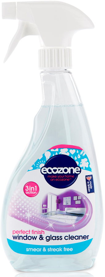 Ecozone Streak Free Window & Glass Cleaner - 500ml