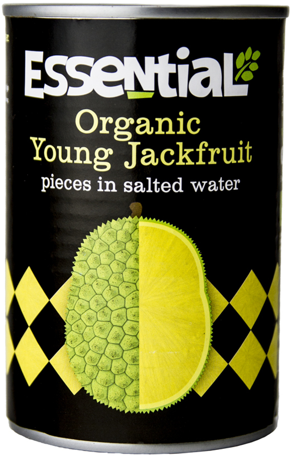 Essential Trading Organic Young Jackfruit Pieces in Salted Water - 400g