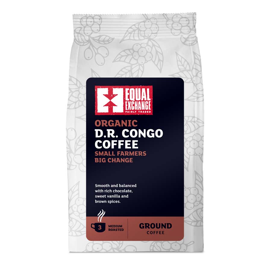 Equal Exchange Organic D R Congo Roast & Ground Coffee - 200g