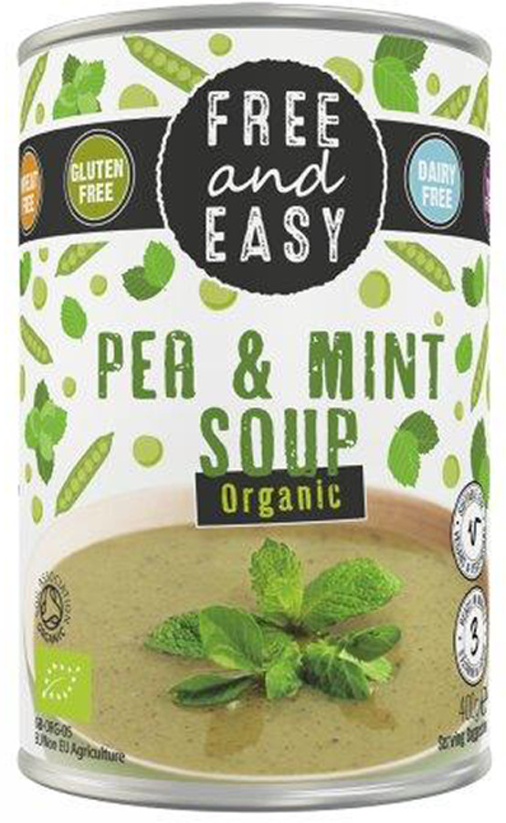 Free & Easy Organic Pea And Mint Soup - 400g