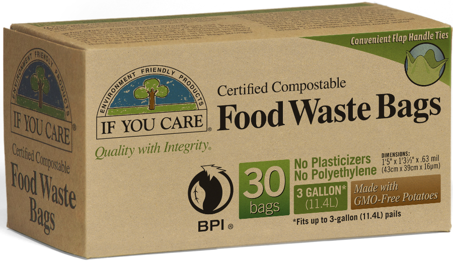 If You Care Compostable Small Bin Bags - 11L - 30 Bags