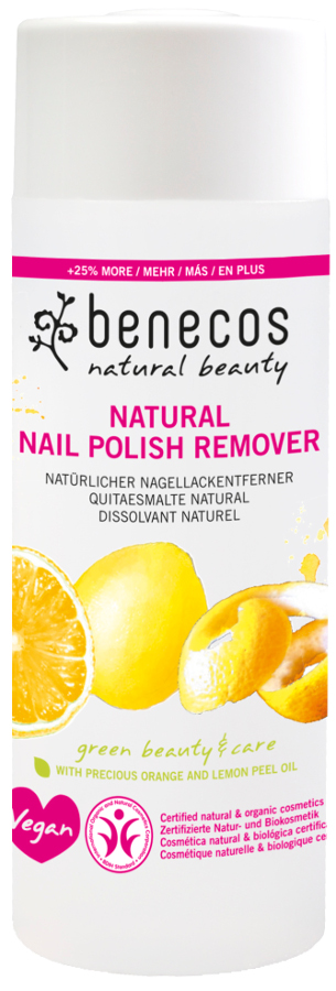 Benecos Natural Nail Polish Remover - 125ml