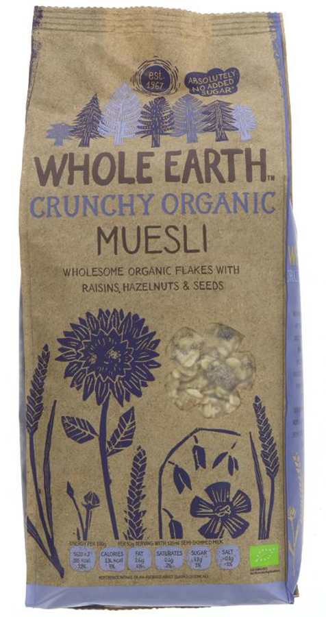 Whole Earth Organic Muesli 750g