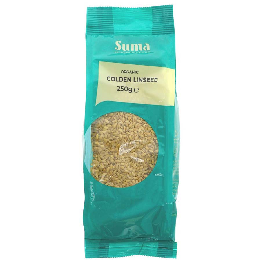 Suma Prepacks Organic Golden Linseed 250g