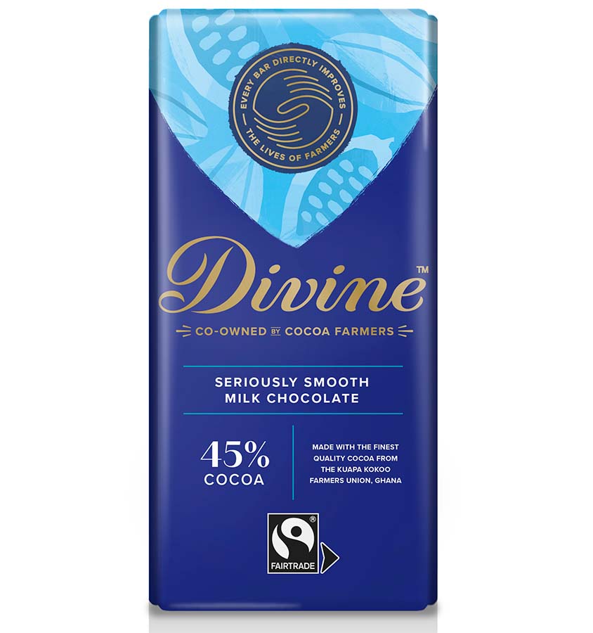 Divine 45% Rich Milk Chocolate - 90g