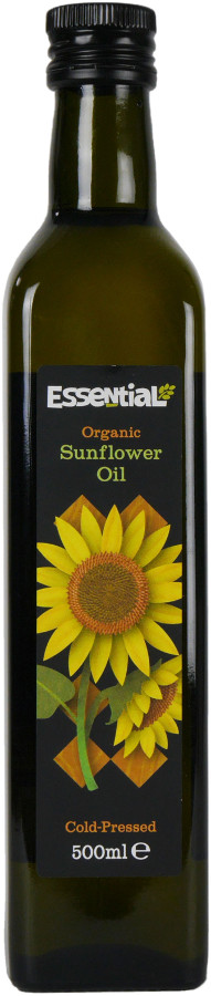 Essential Trading Organic Cold Pressed Sunflower Oil - 500g
