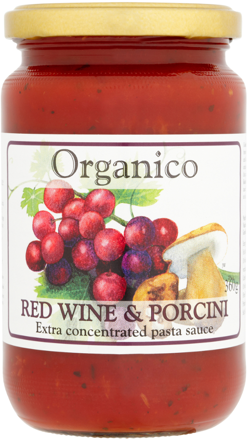 Organico Red Wine & Porcini Sauce - 360g