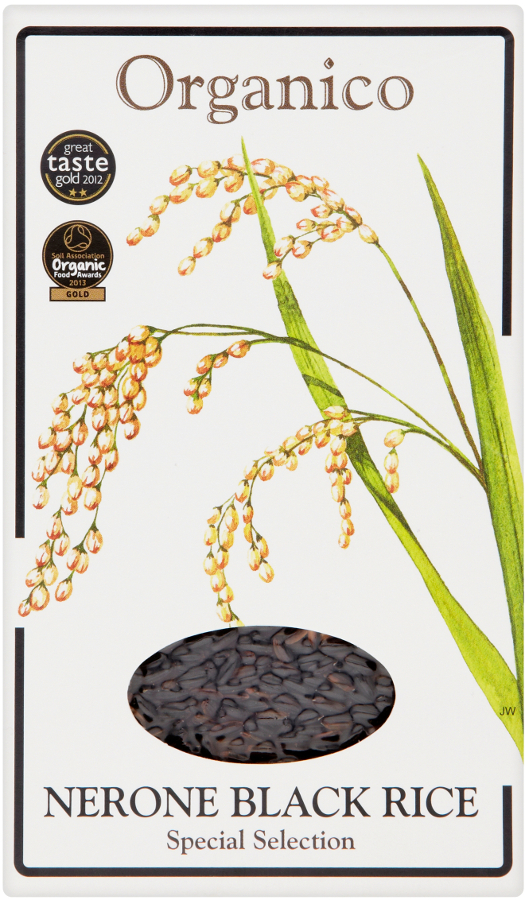 Organico Wholegrain Nerone Black Rice - 500g