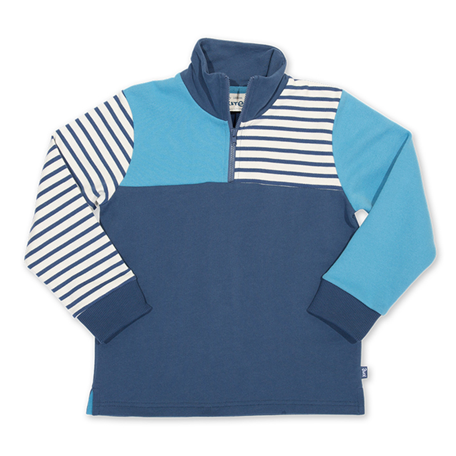 Kite Spinnaker Sweatshirt - Navy & blue