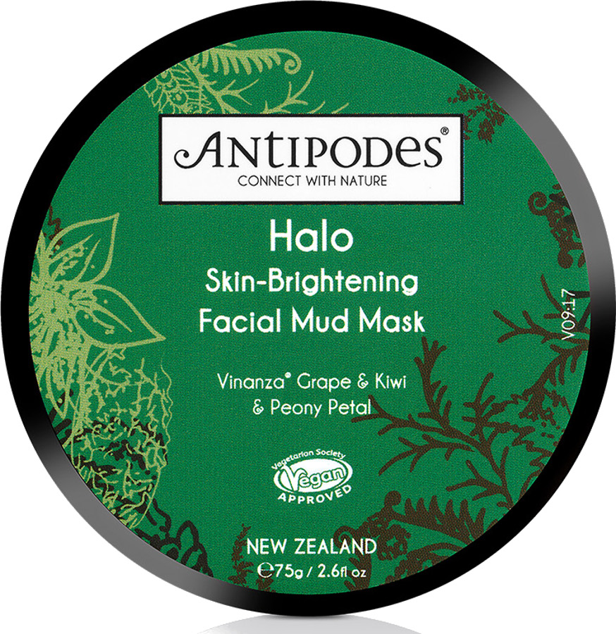 Antipodes Halo Skin Brightening Facial Mud Mask - 75g