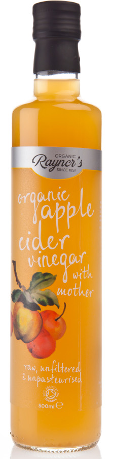 Rayner's Organic Apple Cider Vinegar With Mother - 500g