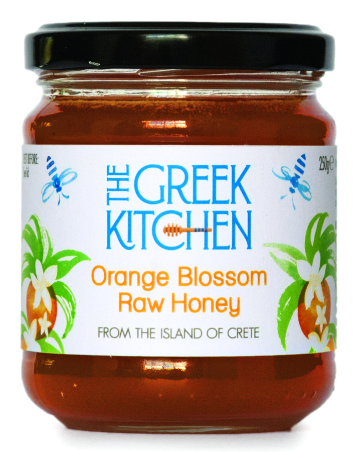 The Greek Kitchen Orange Blossom Greek Raw Honey - 250g
